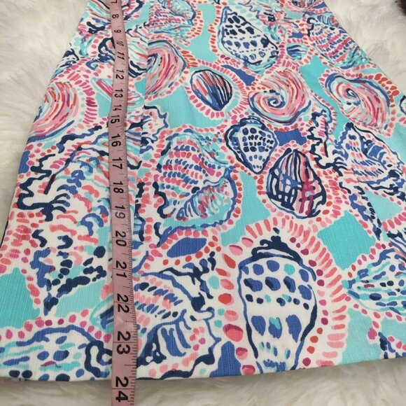 Lilly Pulitzer  Shell Me About It Petra Sundress  Mini Dress Women's Size XS - Picture 13 of 14